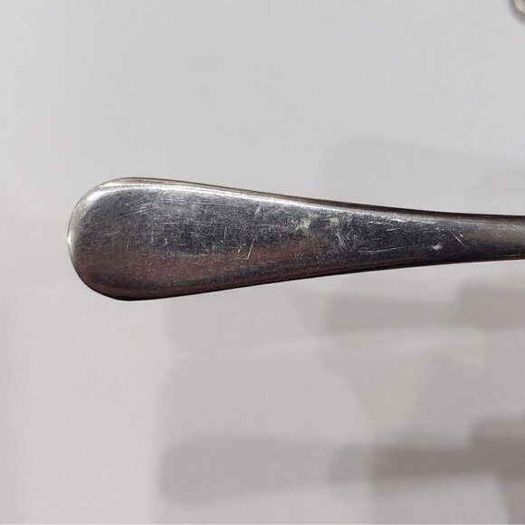 Set Of 6 Insico USA Stainless Steel Soup Spoons Flatware Oval Handle Unknown - Picture 3 of 4